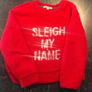Sleigh my name ugly Christmas sweater 🎄
